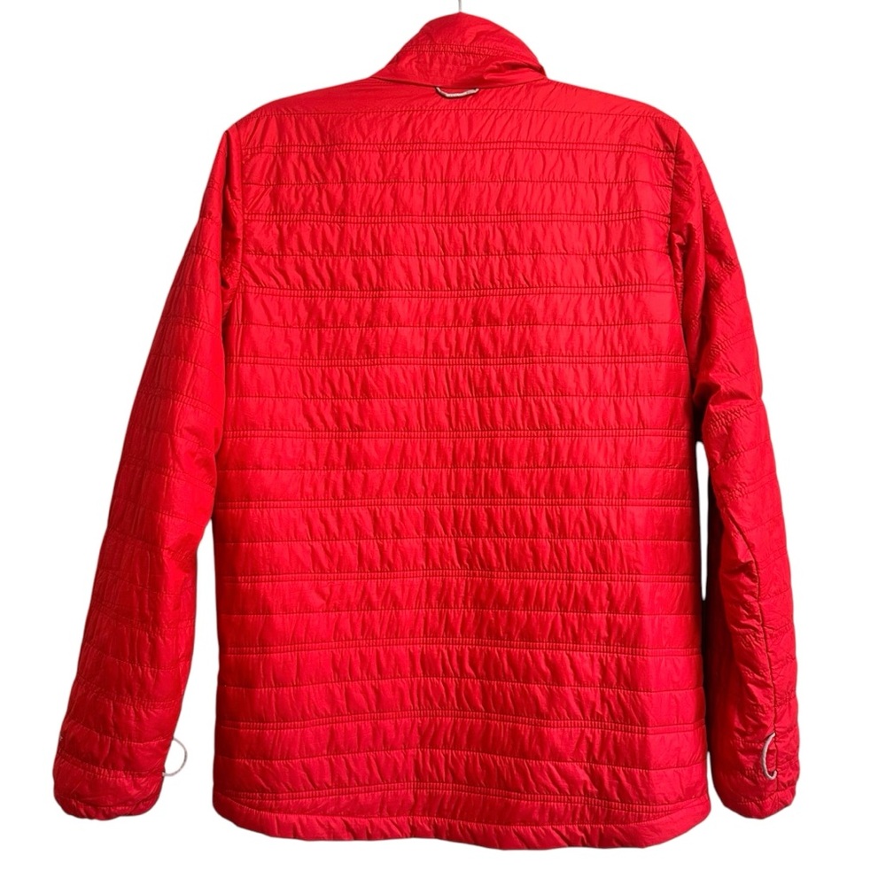 Columbia Omni-heat lightweight packable red puffer jacket, size small - Picture 2 of 16